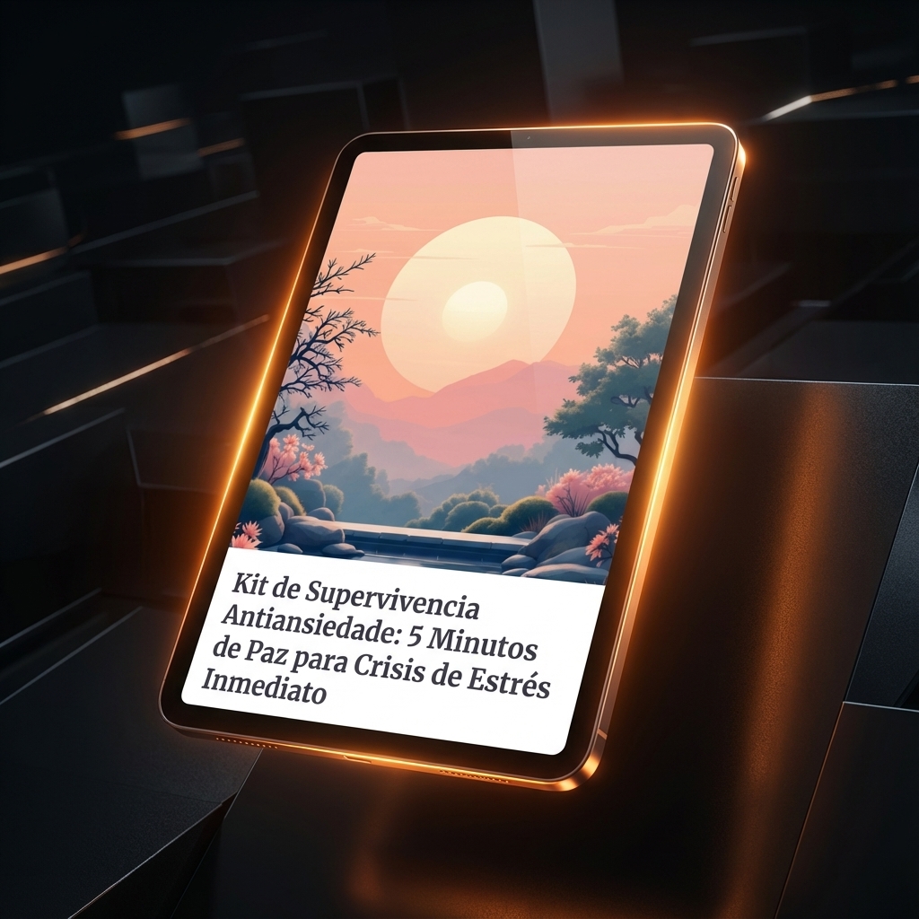 Kit de Supervivencia Antiansiedad Mockup 3D